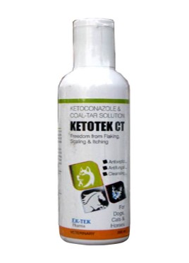 All4pet Ketotek Coal-Tar Shampoo for Dogs and Cats